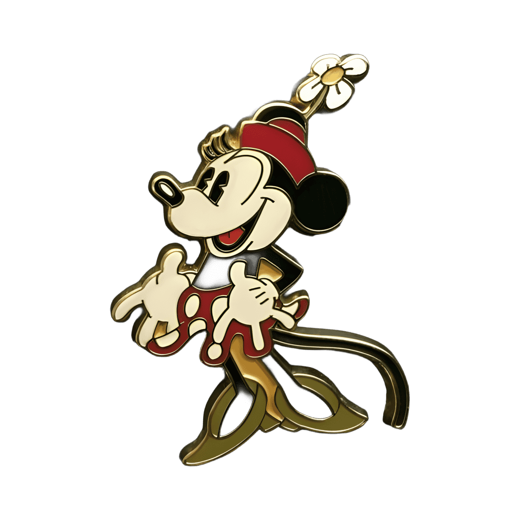 Pie-Eye Classic Minnie Mouse Disney pin