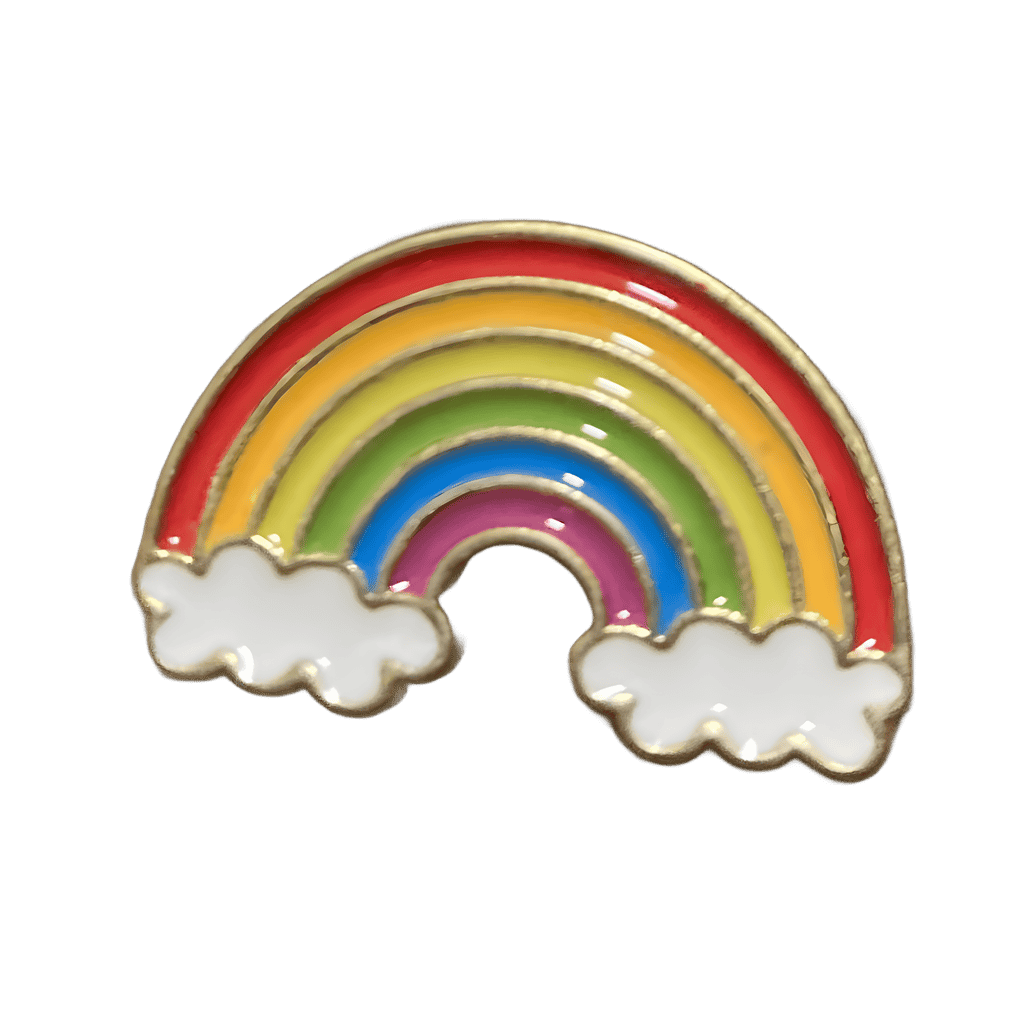Kermit Flair Set, Rainbow Disney pin