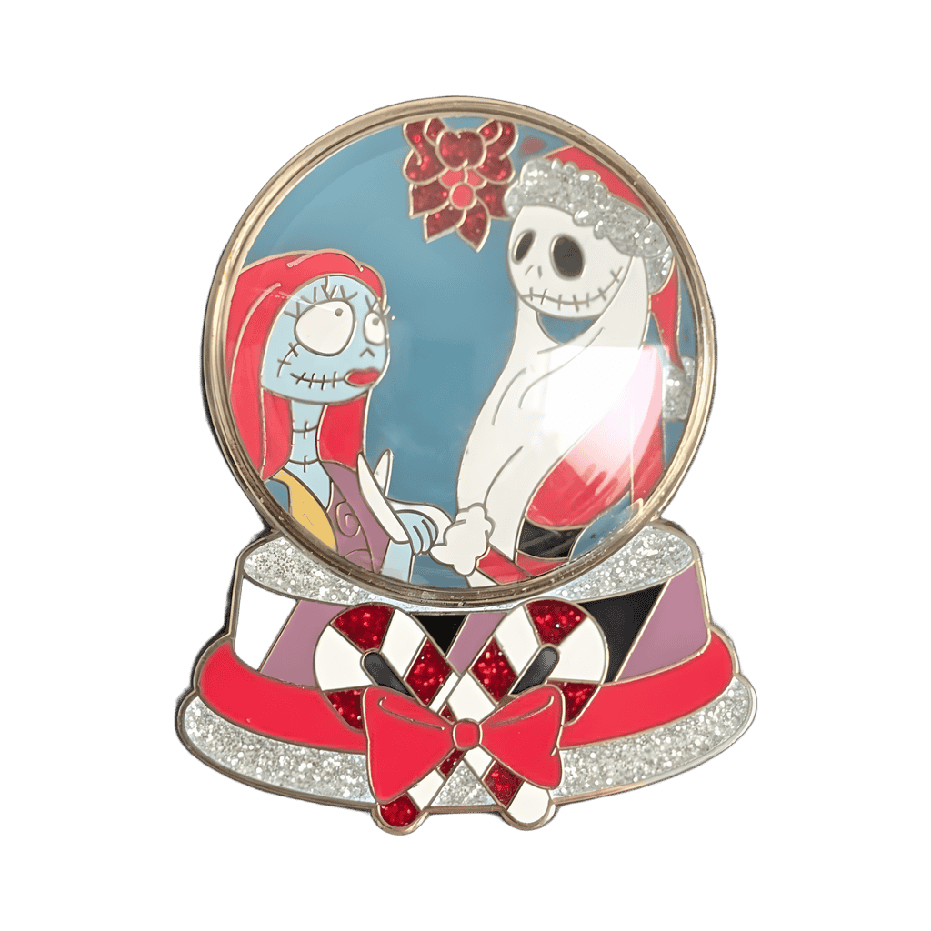 Jack and Sally Disney pin