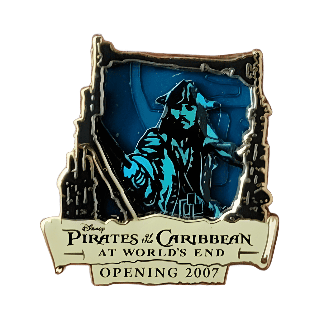 #1 - Captain Jack Sparrow Disney pin