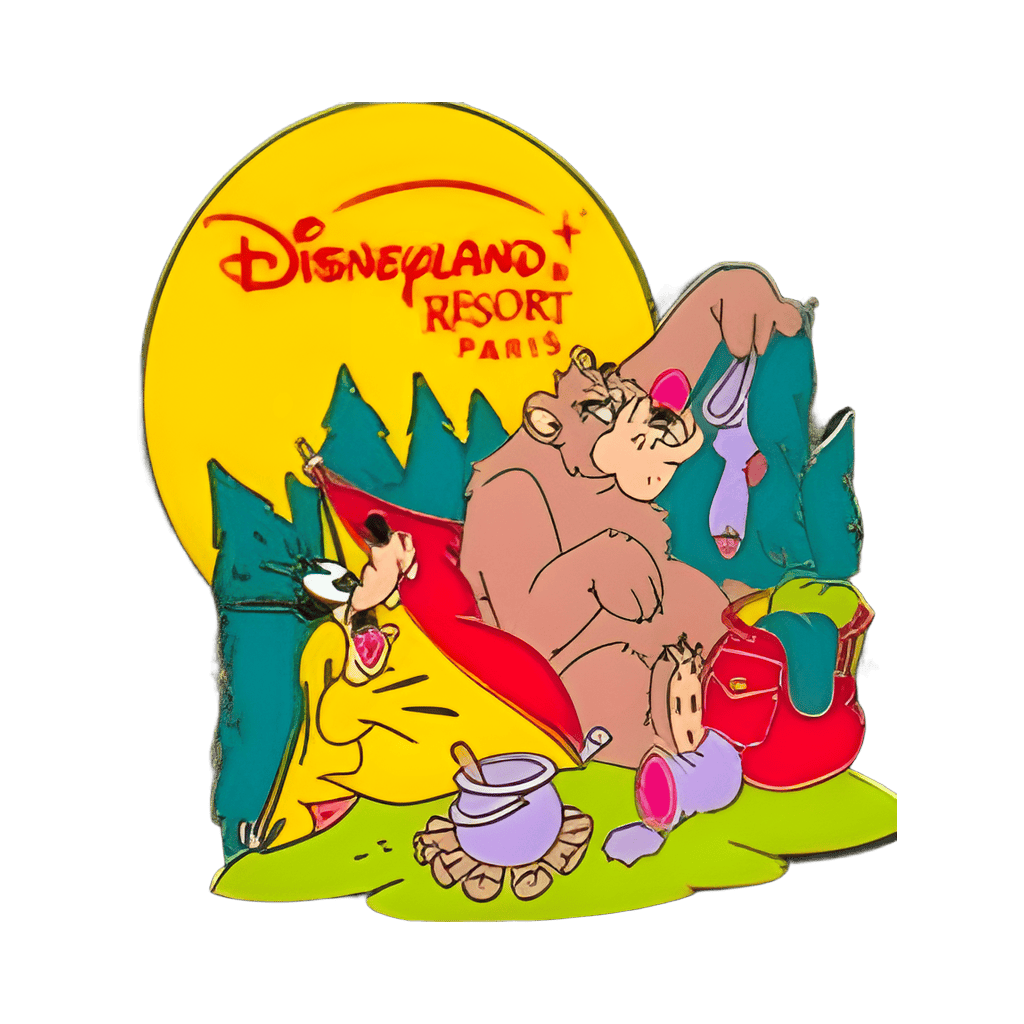 Goofy Camping Disney pin