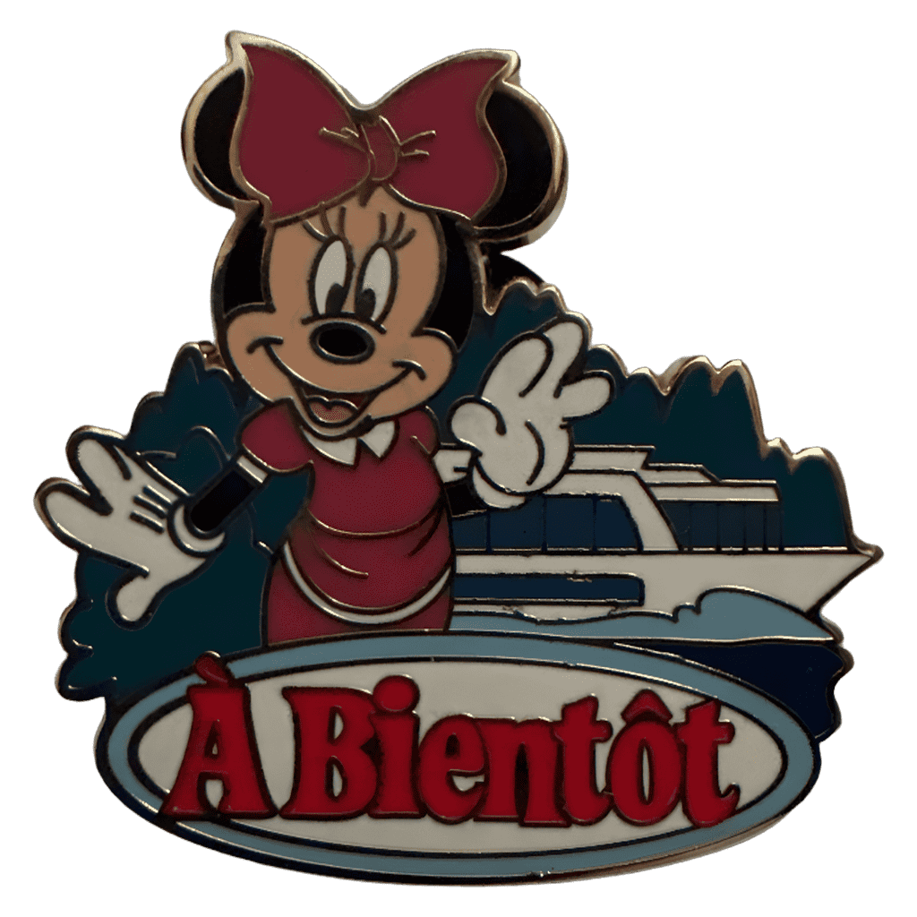 À Bientôt Minnie Mouse Disney pin