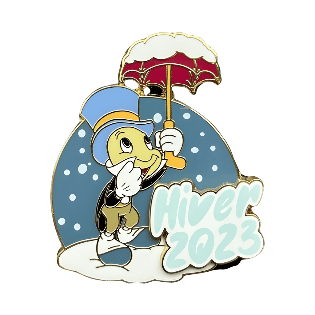 Hiver 2023 Jiminy Cricket Disney pin