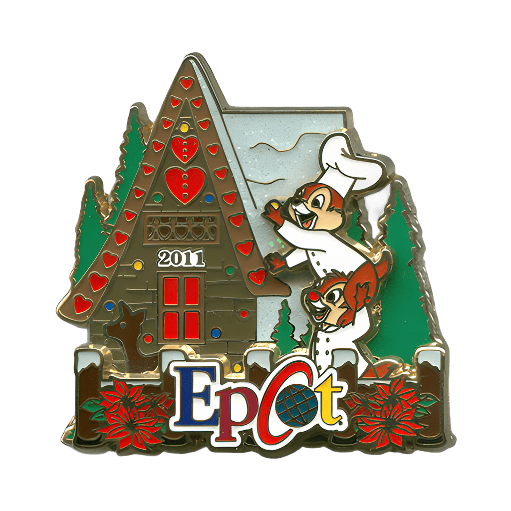 Epcot - Chip and Dale Disney pin
