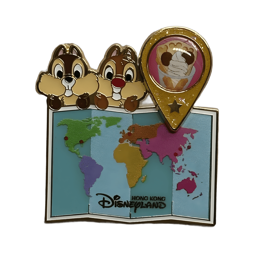 Chip and Dale Disney pin