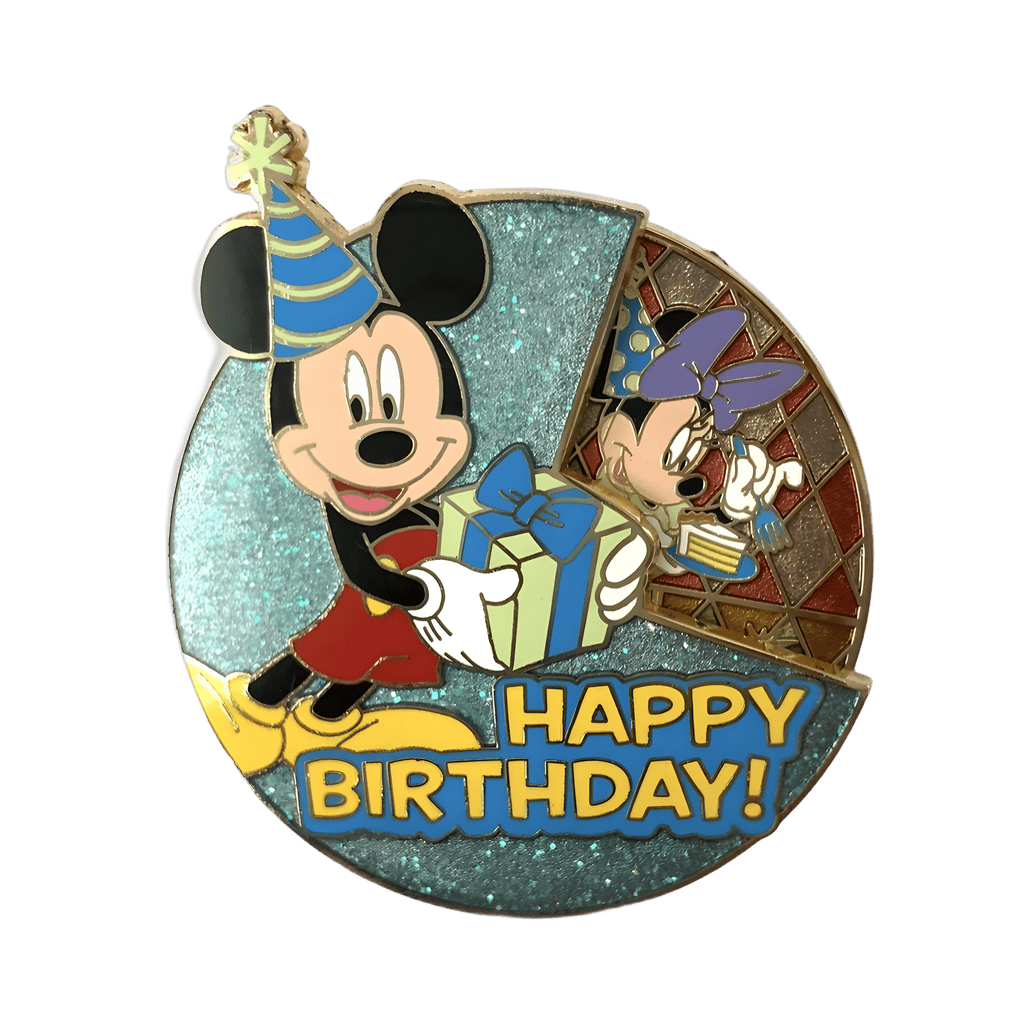 Mickey Fab 5 Birthday Spinner Disney pin