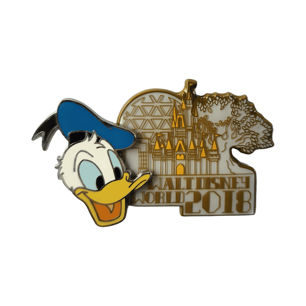 Walt Disney World Donald Disney pin