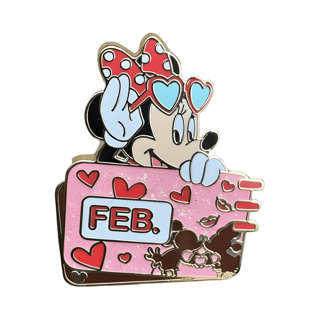 Minnie - Feb Disney pin