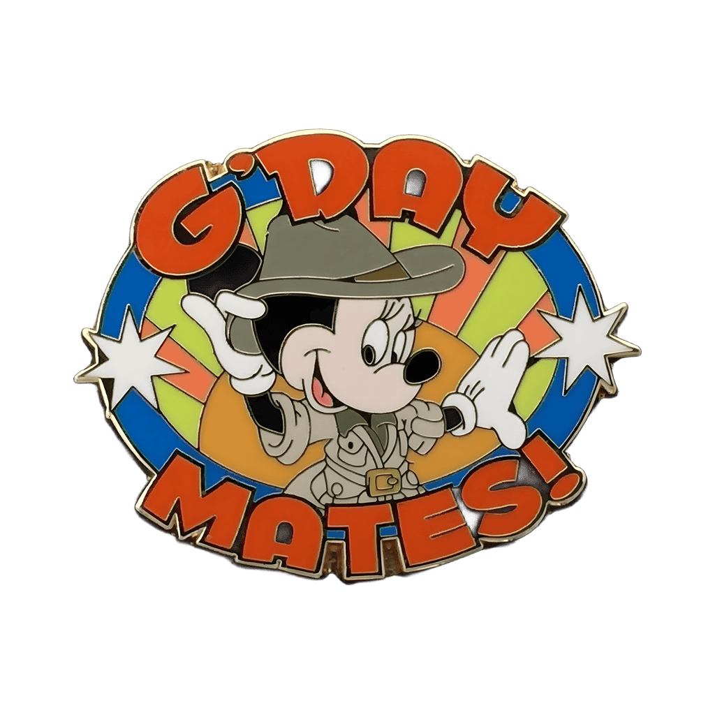 G'Day Mates - Minnie Mouse Disney pin