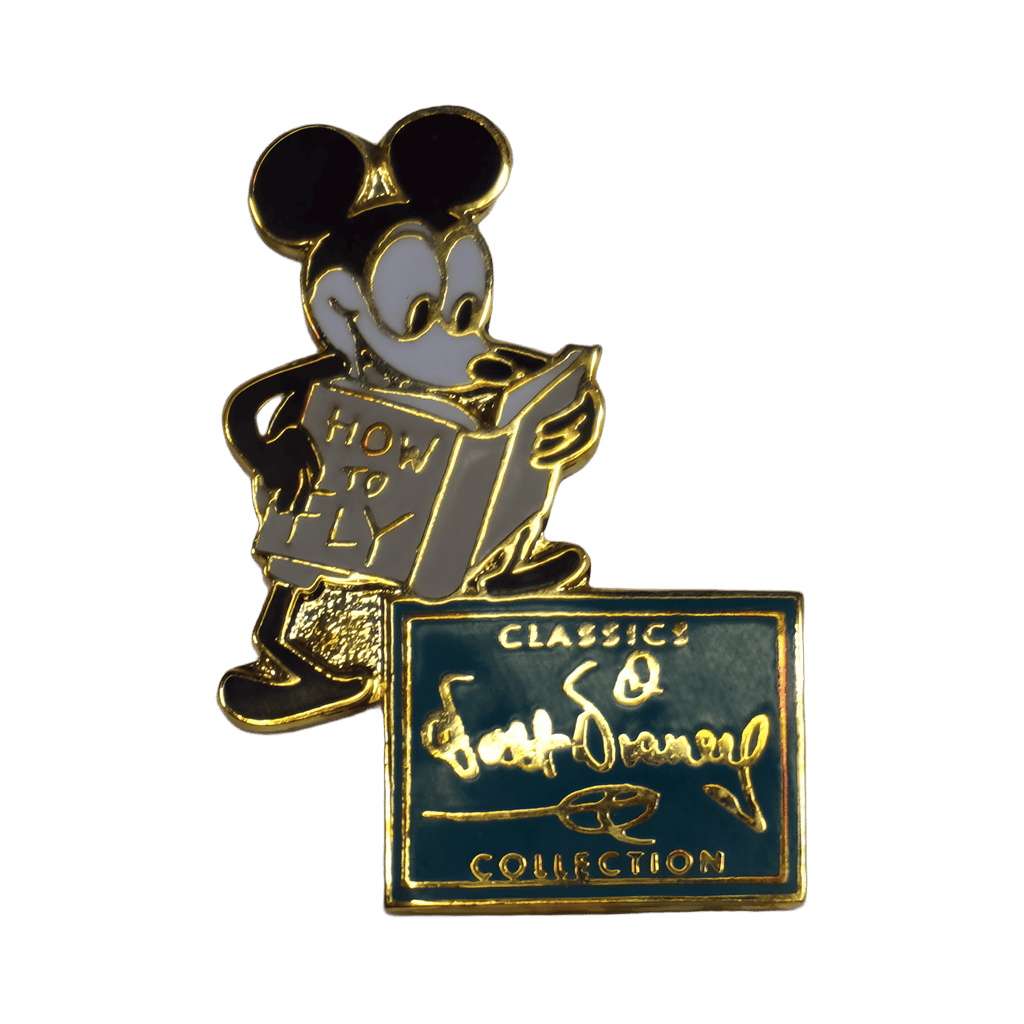 Black and White Mickey Disney pin