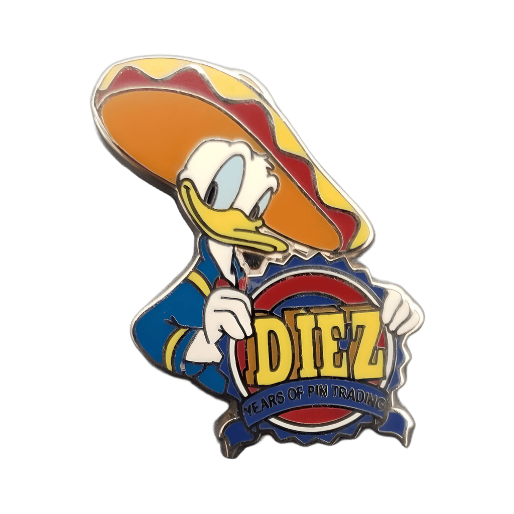 Donald Duck - Diez - WDW Disney pin
