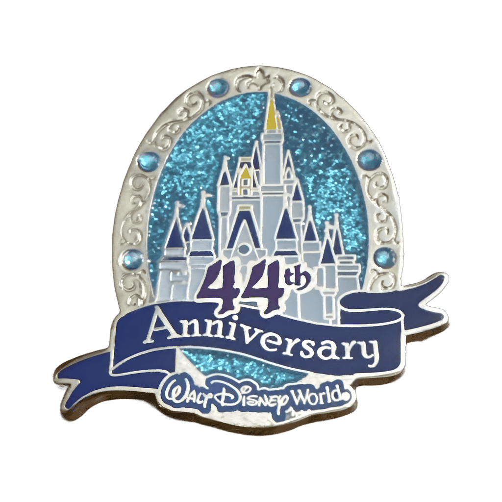 Walt Disney World 44th Anniversary Castle Disney pin