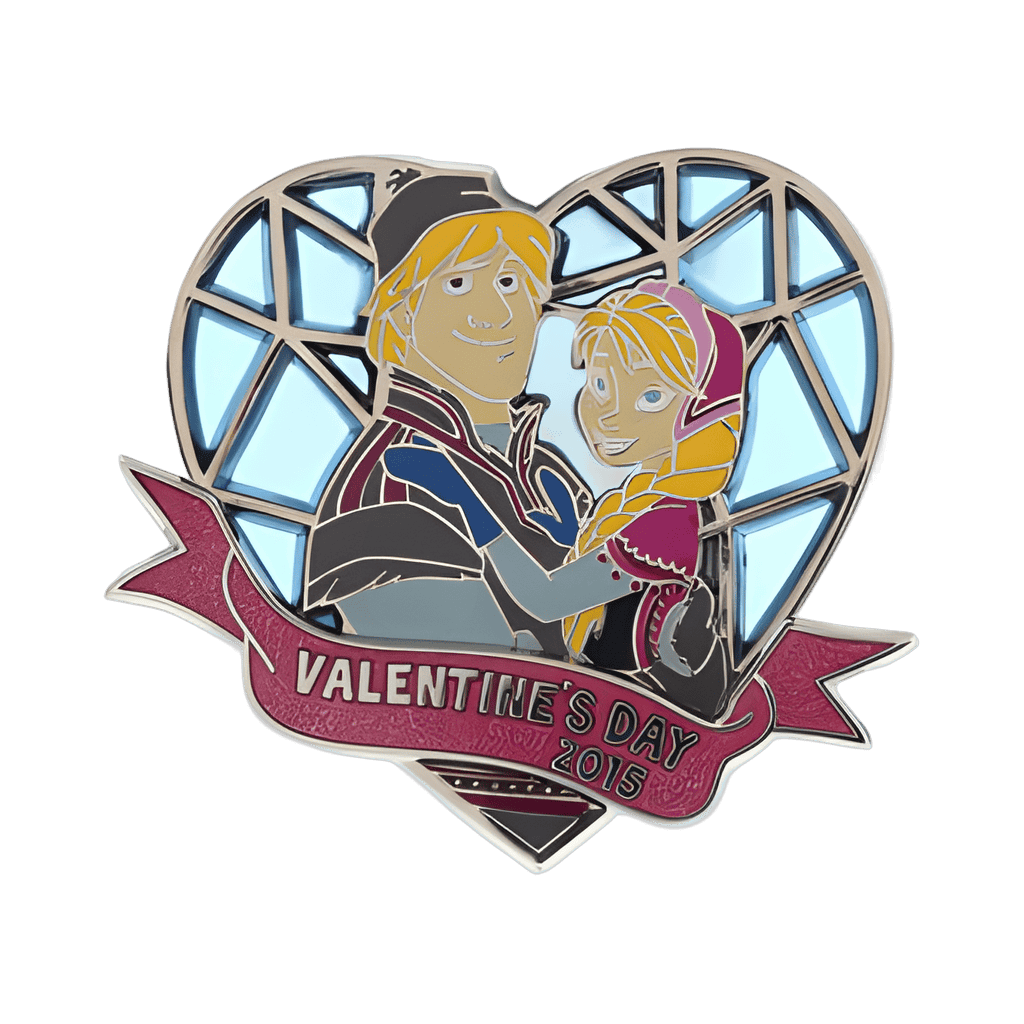 Anna and Kristoff Disney pin