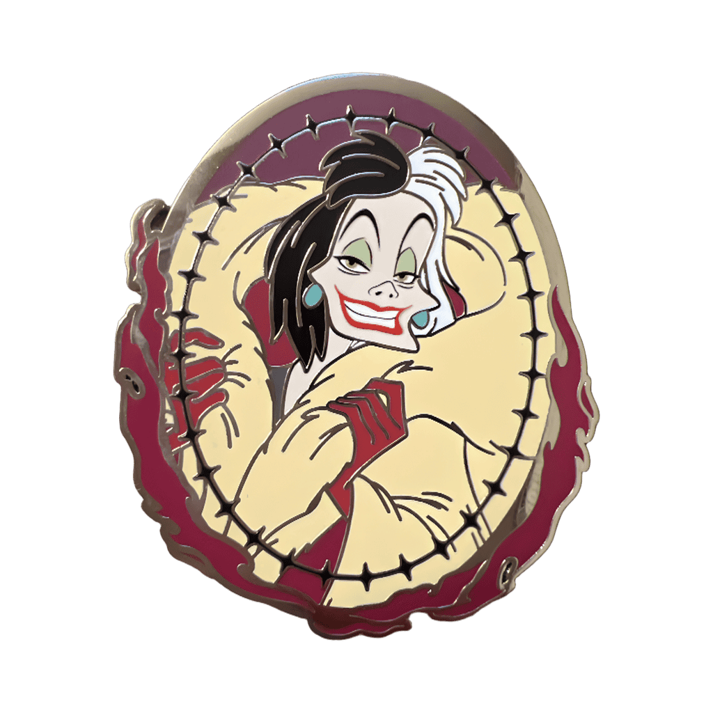 Cruella Disney pin