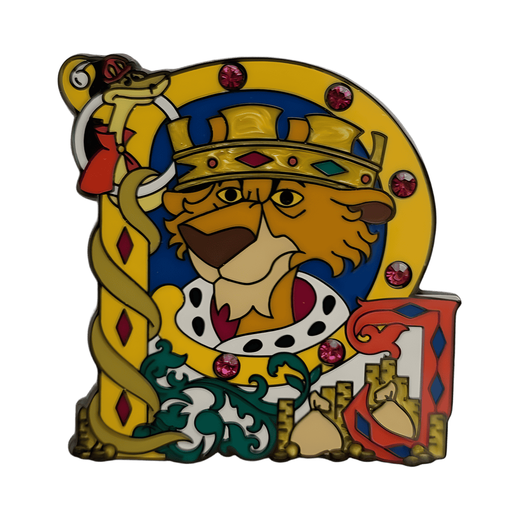 Prince John & Sir Hiss Disney pin