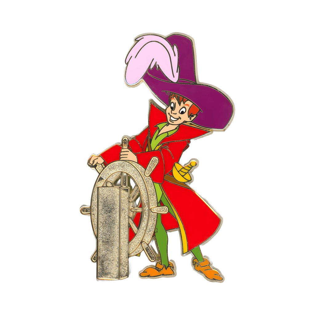 Peter Pan Dressed As Captain Hook Disney pin