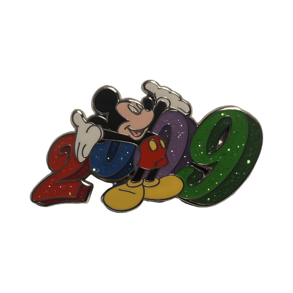 Glittery Mickey 2009 Disney pin