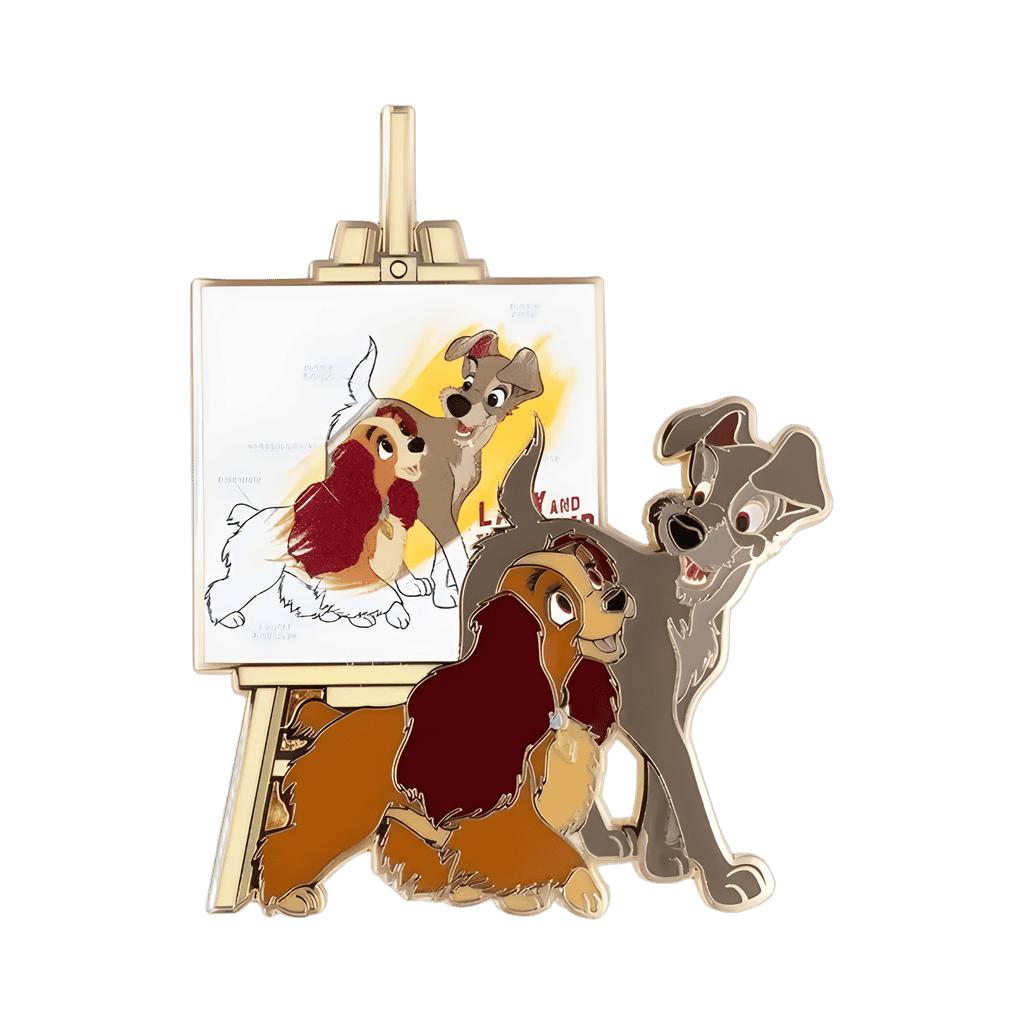 Lady & The Tramp Disney pin