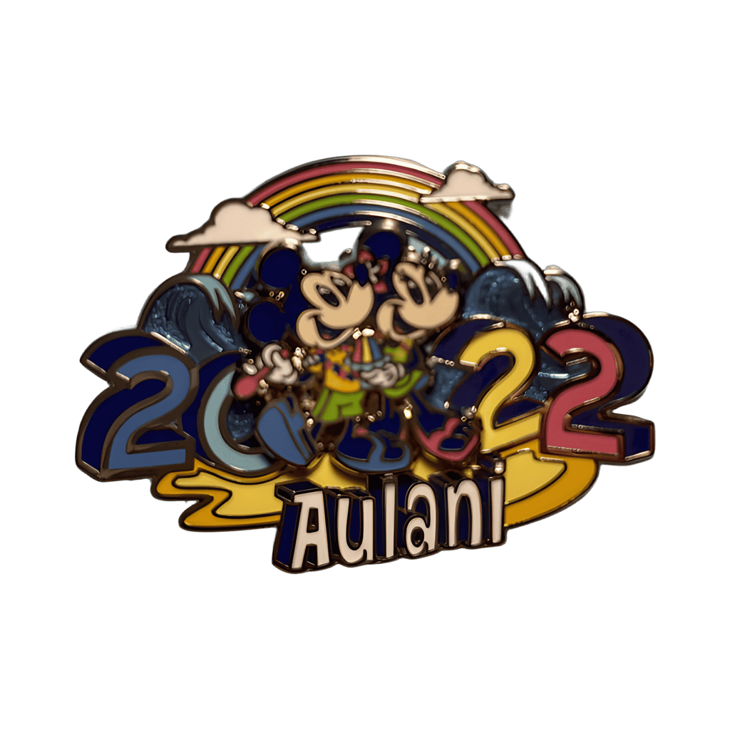 Mickey and Minnie Aulani 2022 Disney pin