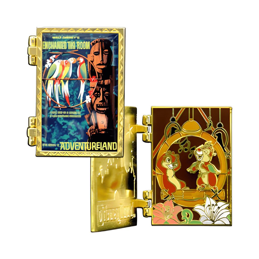 Enchanted Tiki Room - Chip 'n' Dale Disney pin