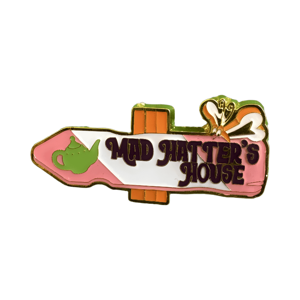 Mad Hatter’s House Disney pin