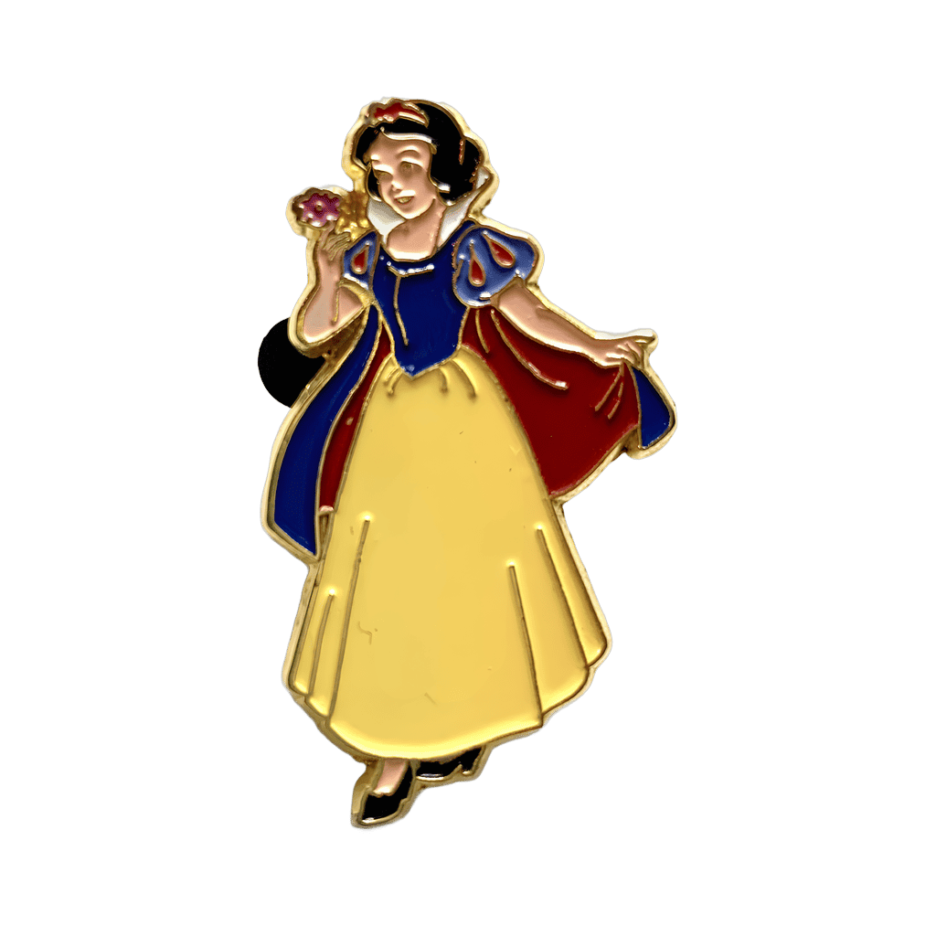 Snow White Admiring Flower Disney pin