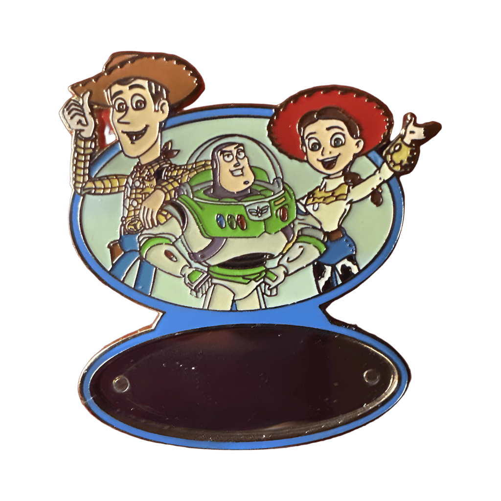 Woody, Jessie, and Buzz Lightyear Disney pin