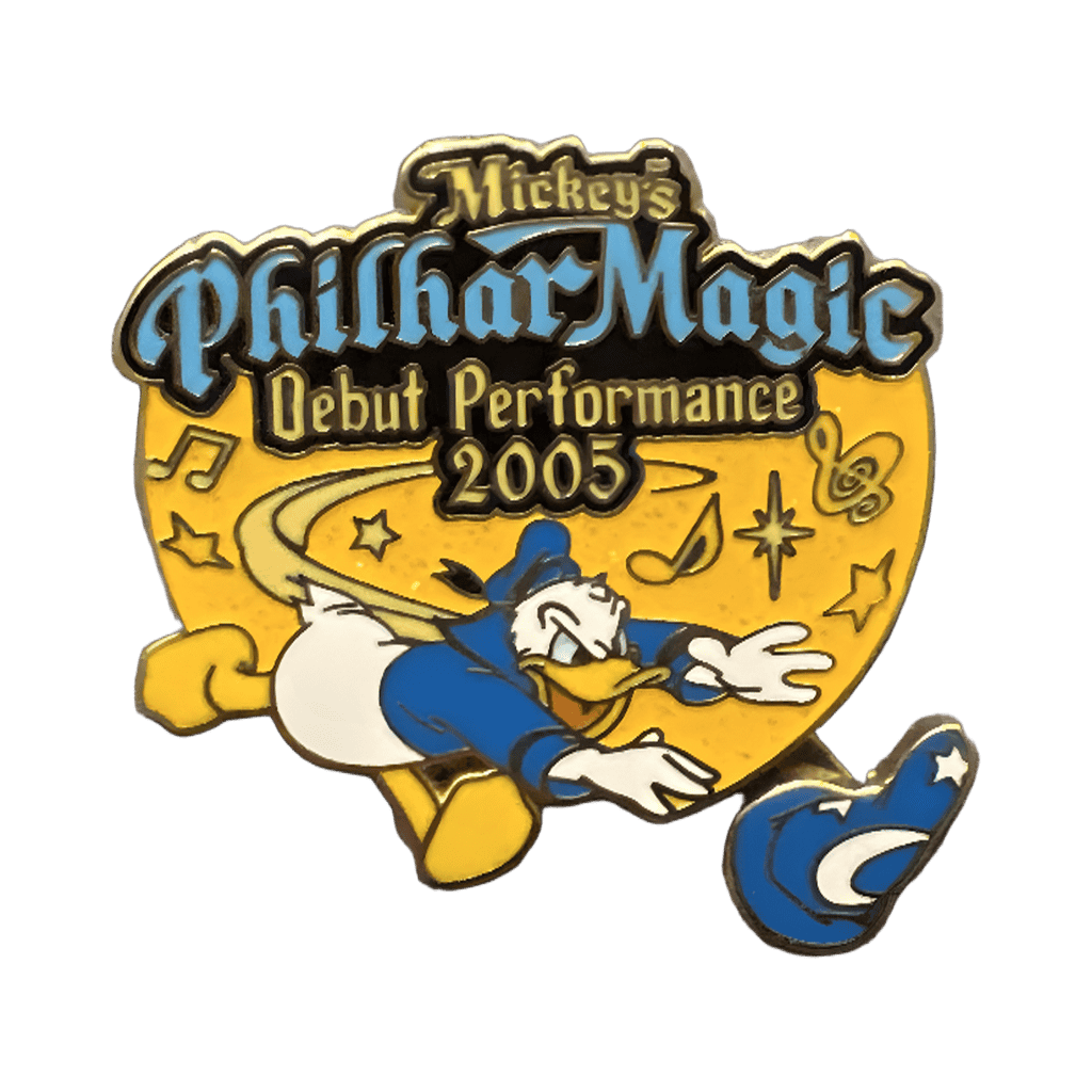 Mickeys philharmagic 2005 debut performance Disney pin