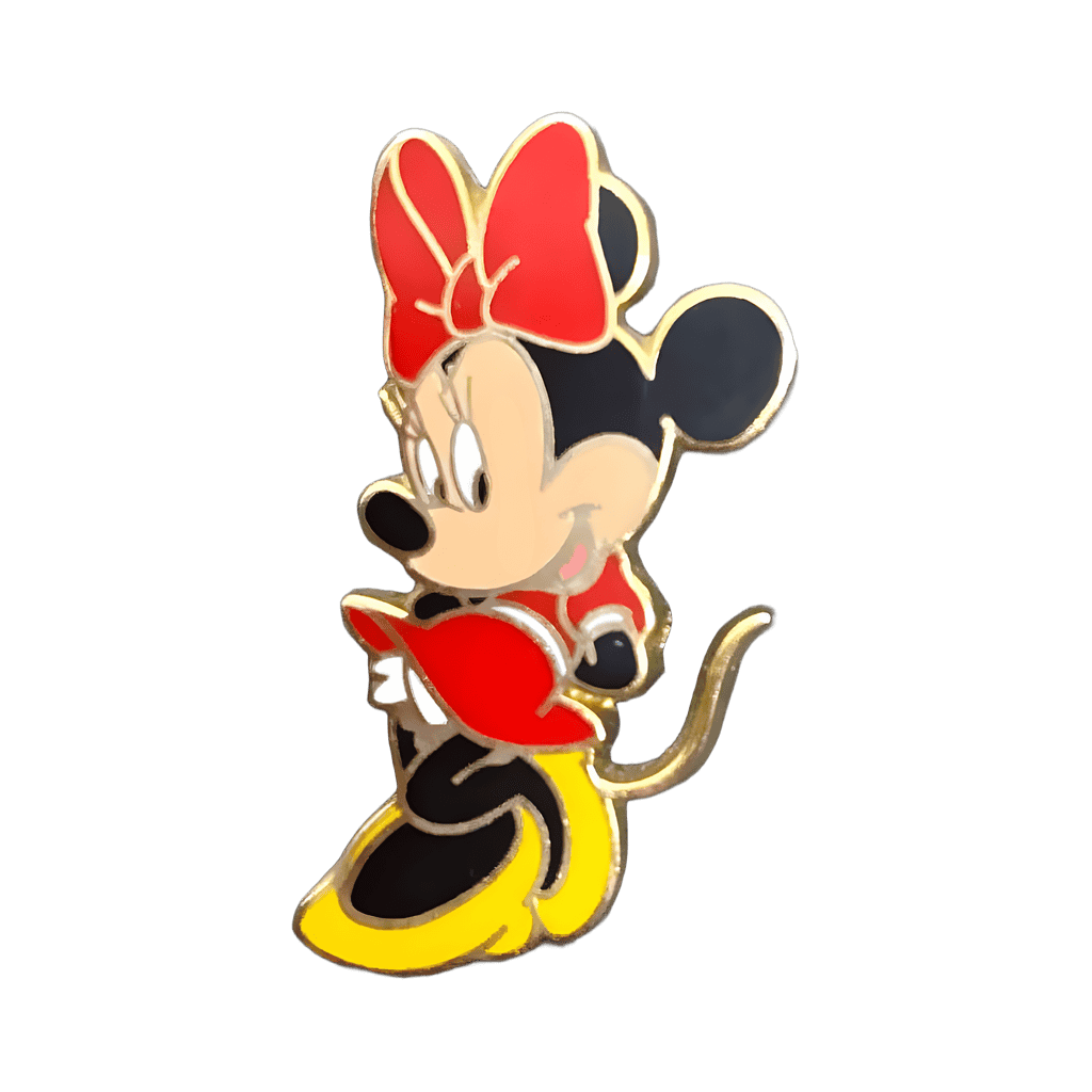 Cute Minnie Mouse from Paris Disney pin