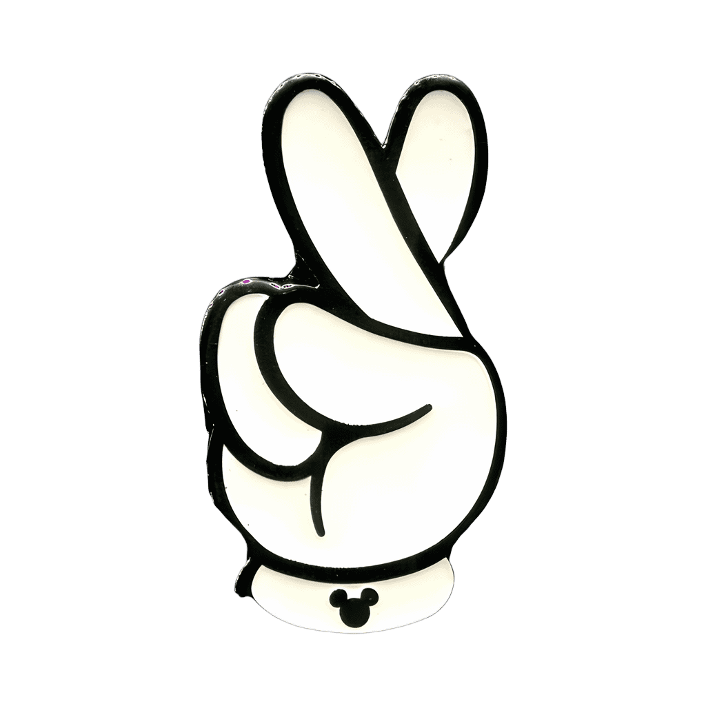 Mickey Fingers Crossed Disney pin
