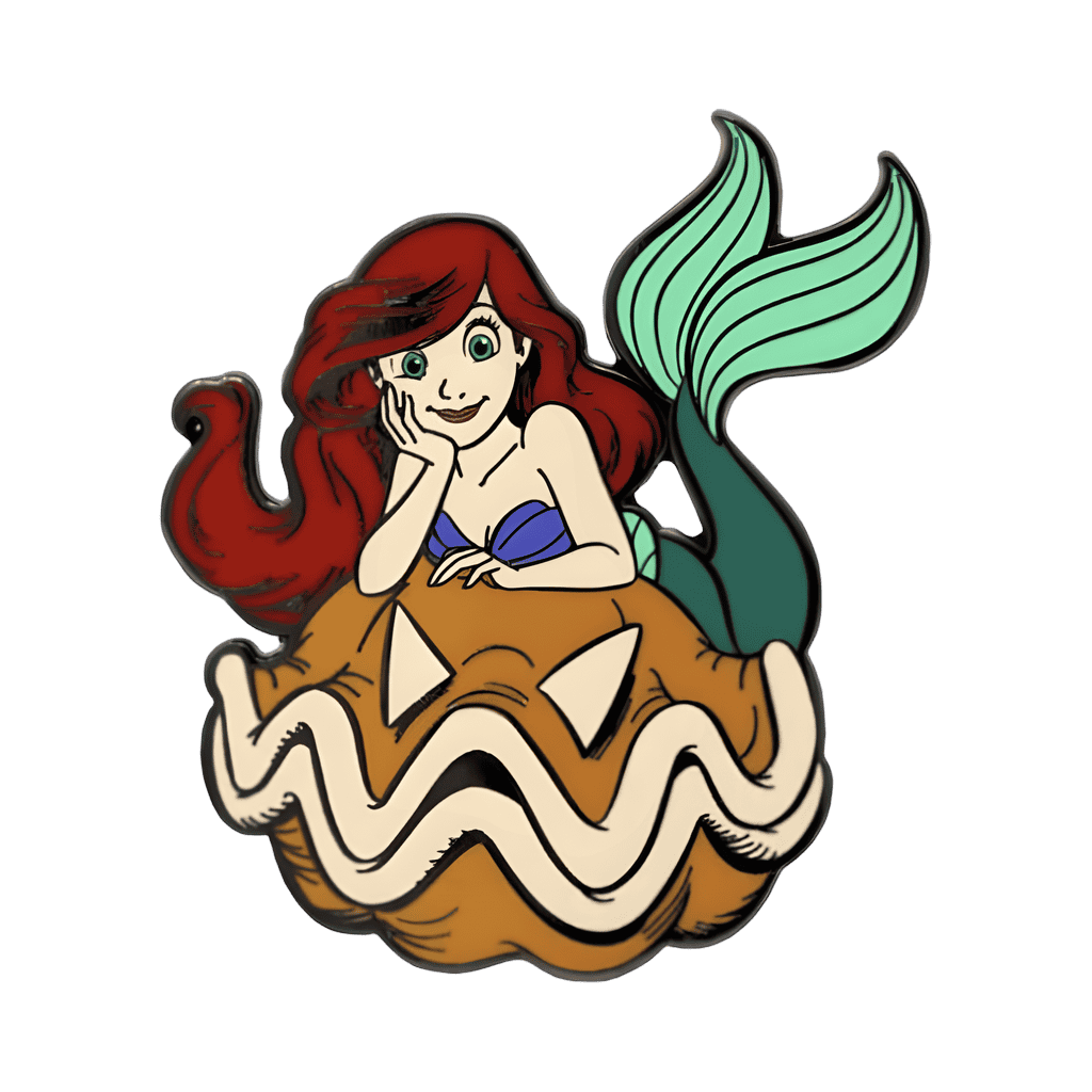 Halloween Ariel Disney pin