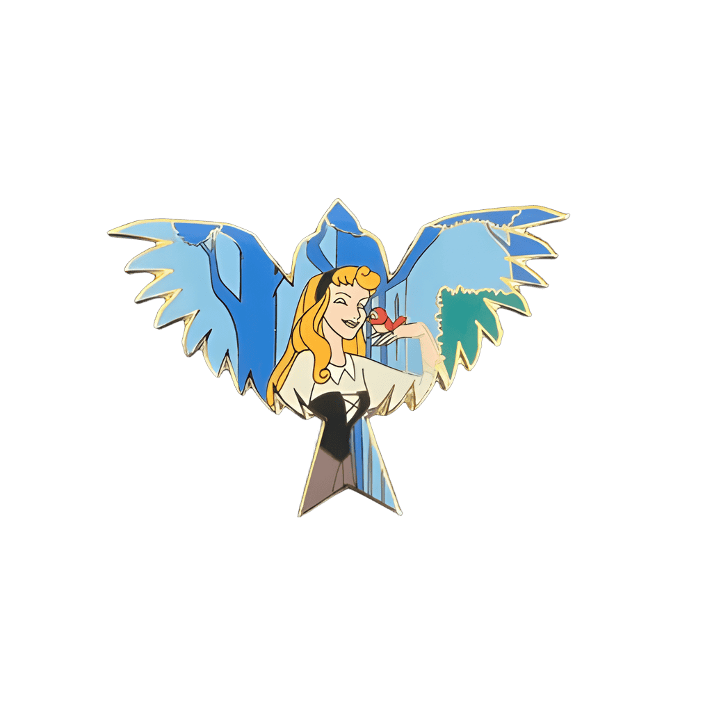 Sleeping Beauty Briar Rose Bird Disney pin