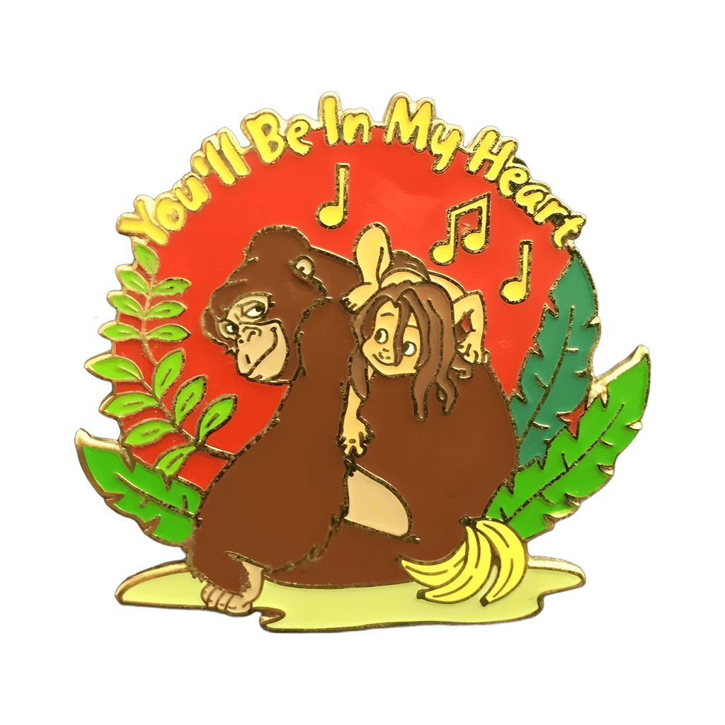 Tarzan - You'll Be In My Heart (Red) Disney pin