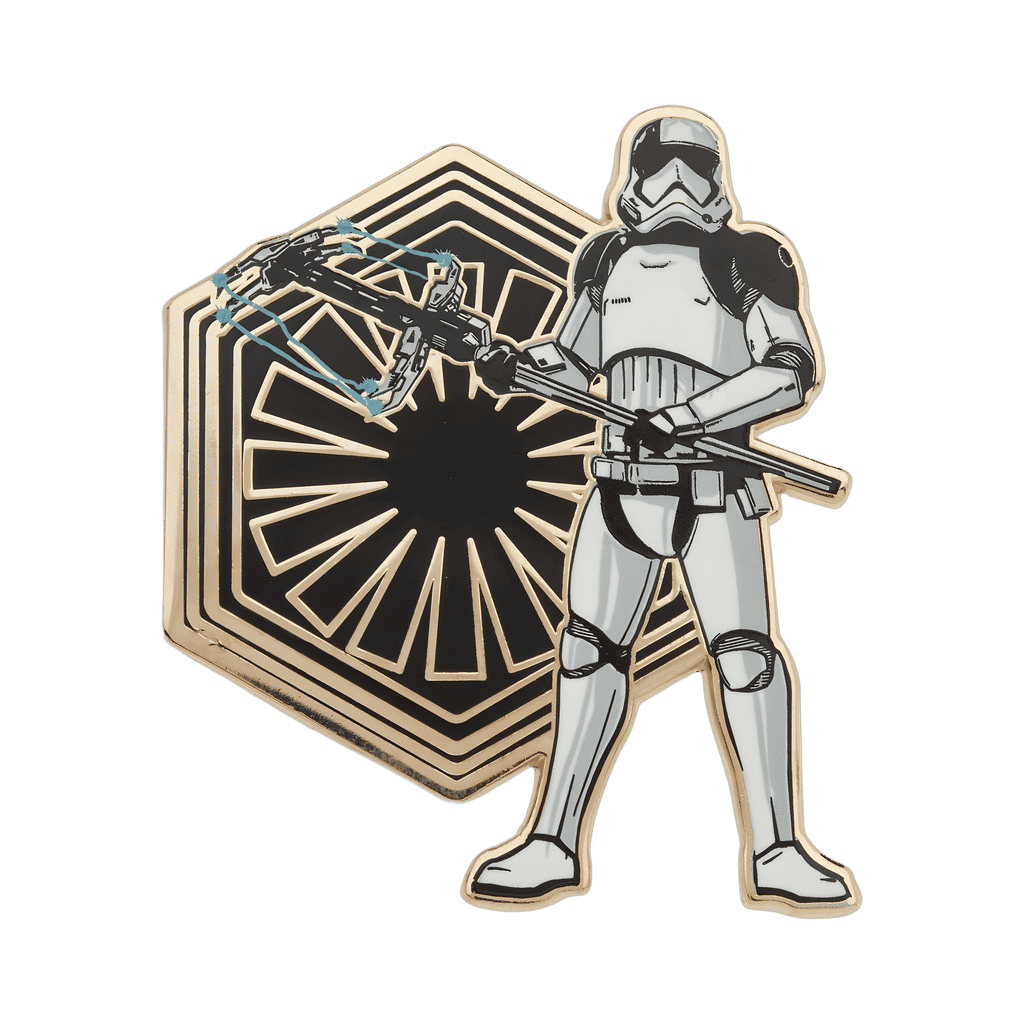 First Order Executioner Pin and Lithograph Disney pin