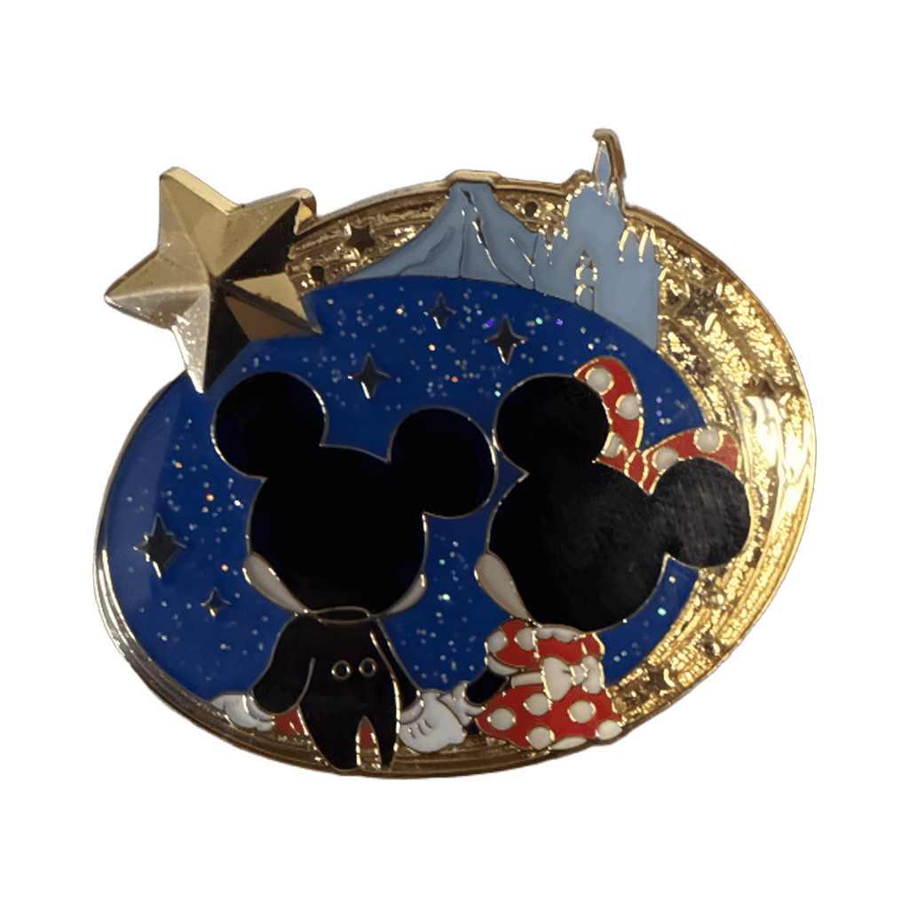 Mickie and Minnie Stargazing Disney pin
