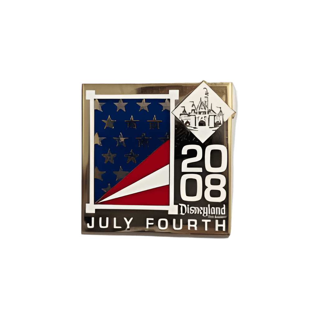 July Fourth 2008 Disney pin