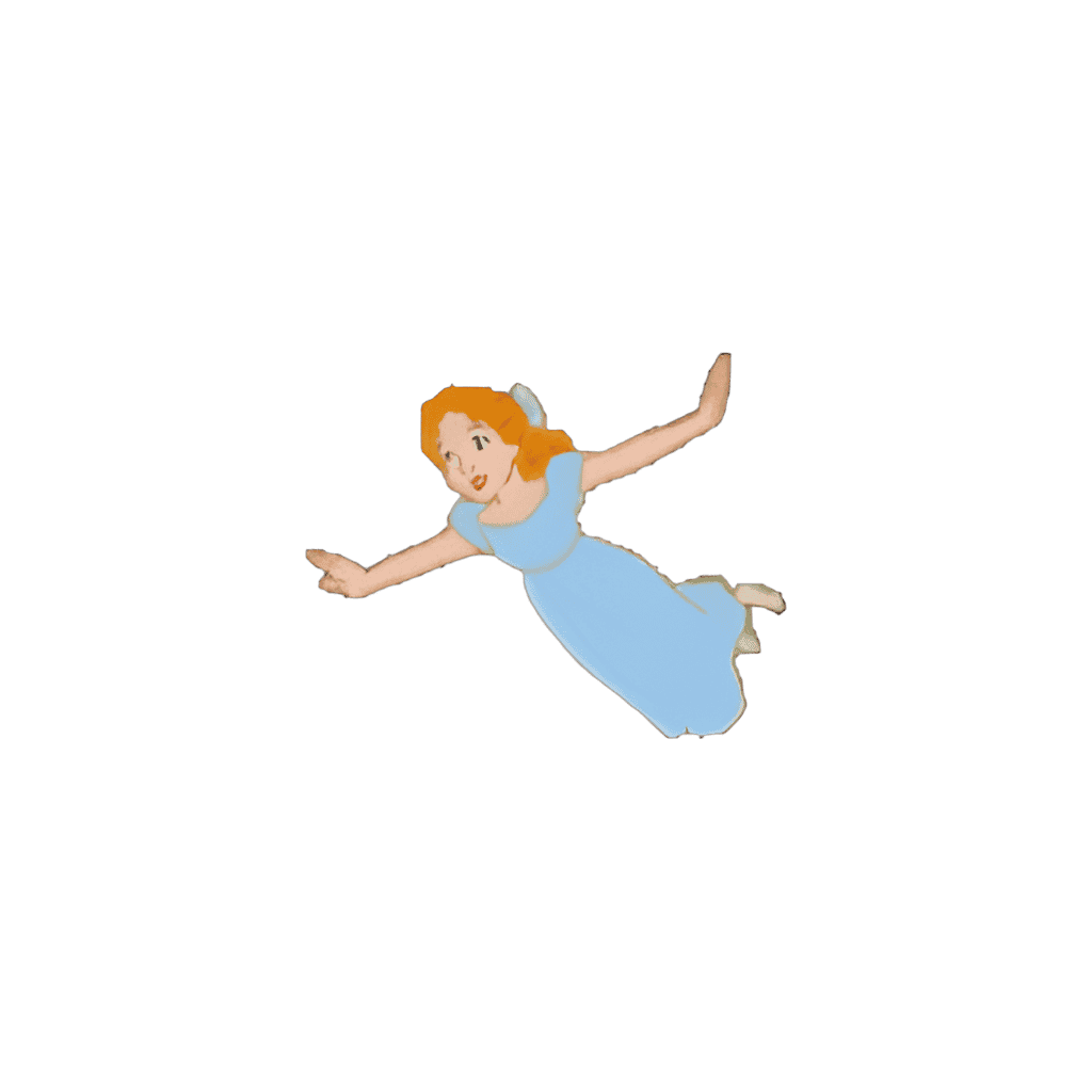 Peter Pan Boxed Set - Wendy Flying Disney pin