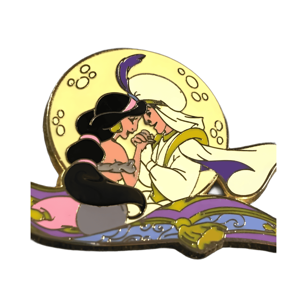 Aladdin and Jasmine Disney pin