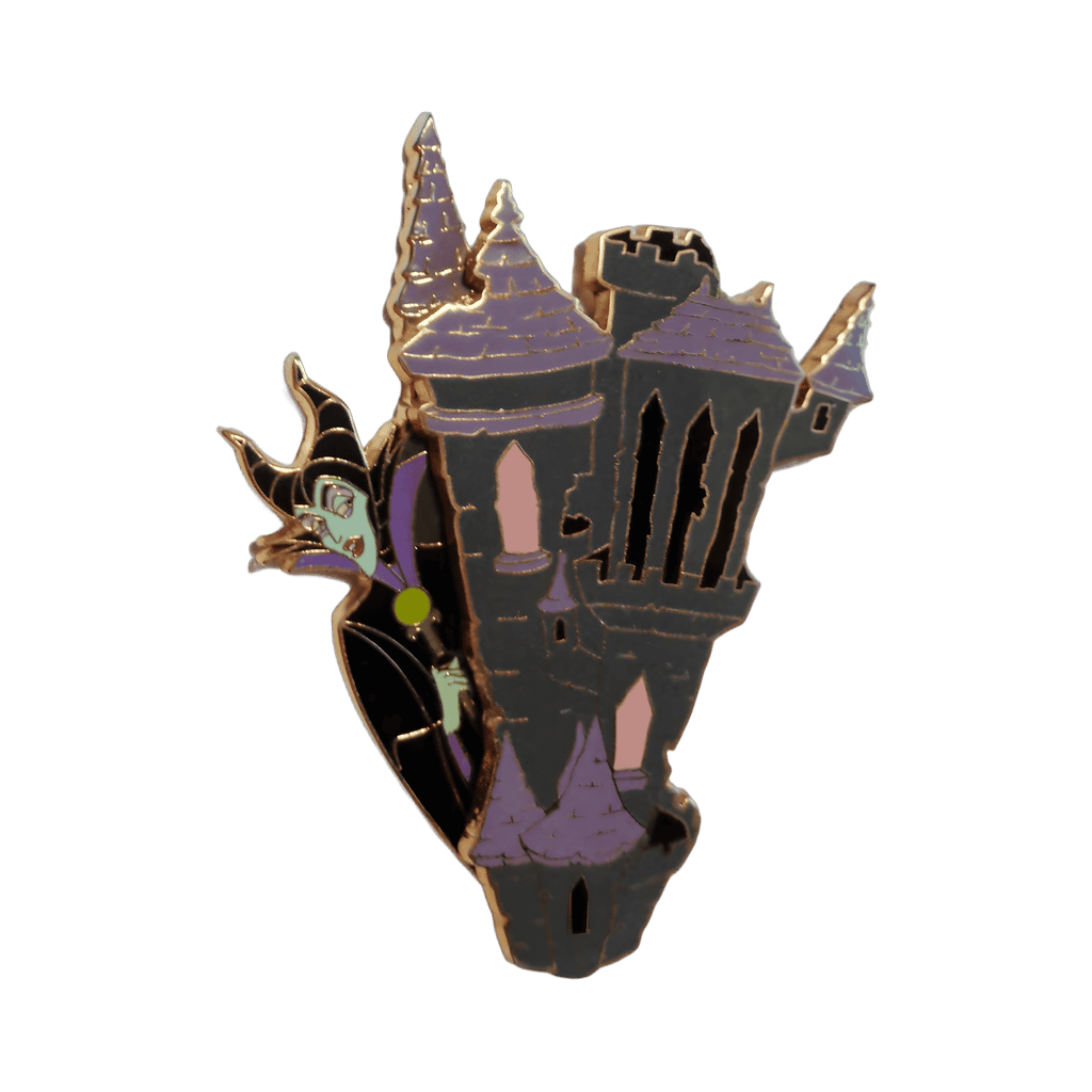 Maleficent and Dragon Slider Disney pin