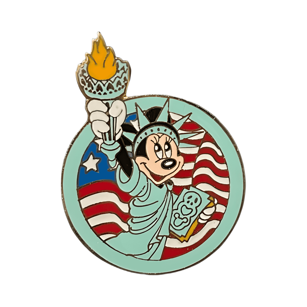 Minnie Mouse as Statue of Liberty Disney pin