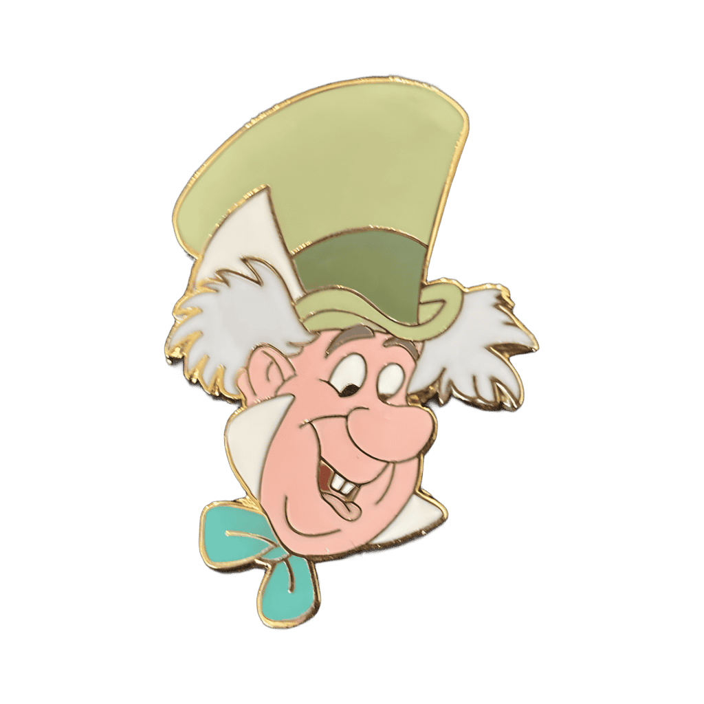 The Mad Hatter Disney pin