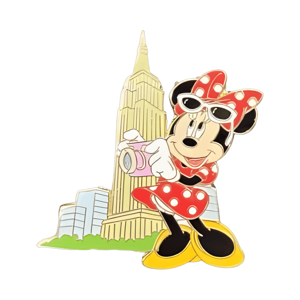 Minnie Mouse Tourist Disney pin