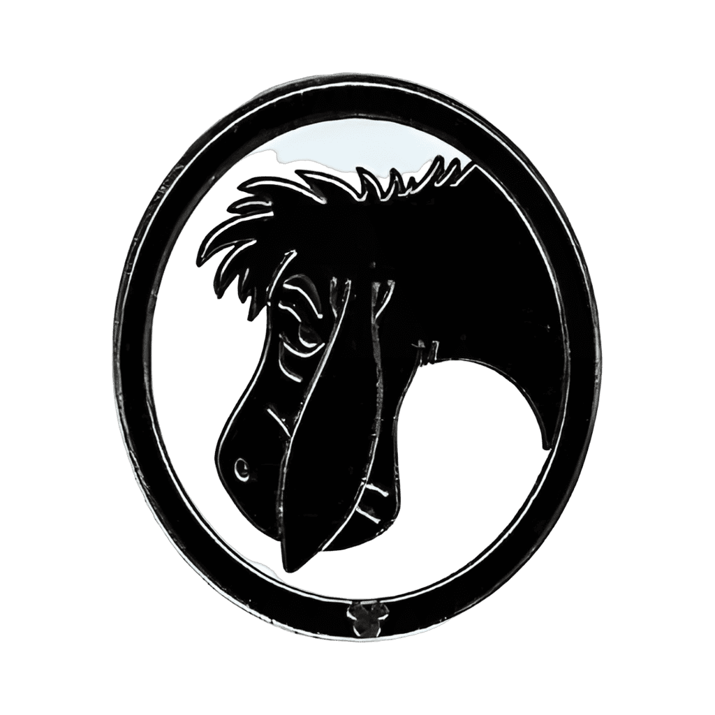 Eeyore Silhouette Disney pin