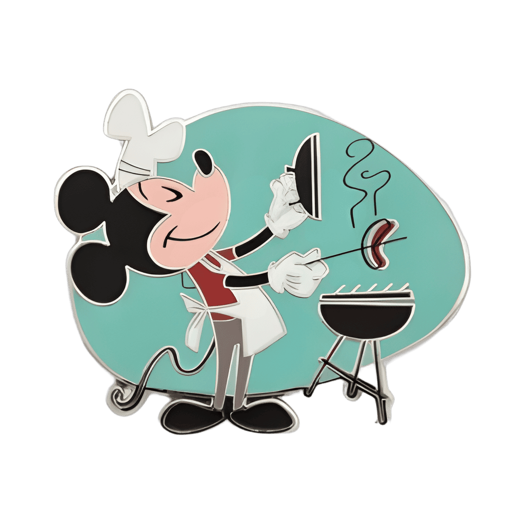 Pin #10 - Mickey Mouse Grilling Disney pin