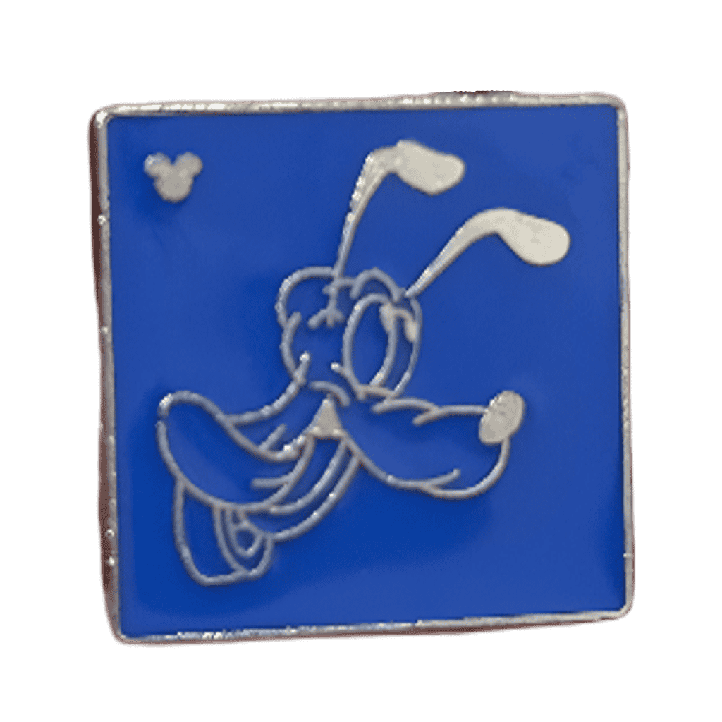 Pluto Square Disney pin