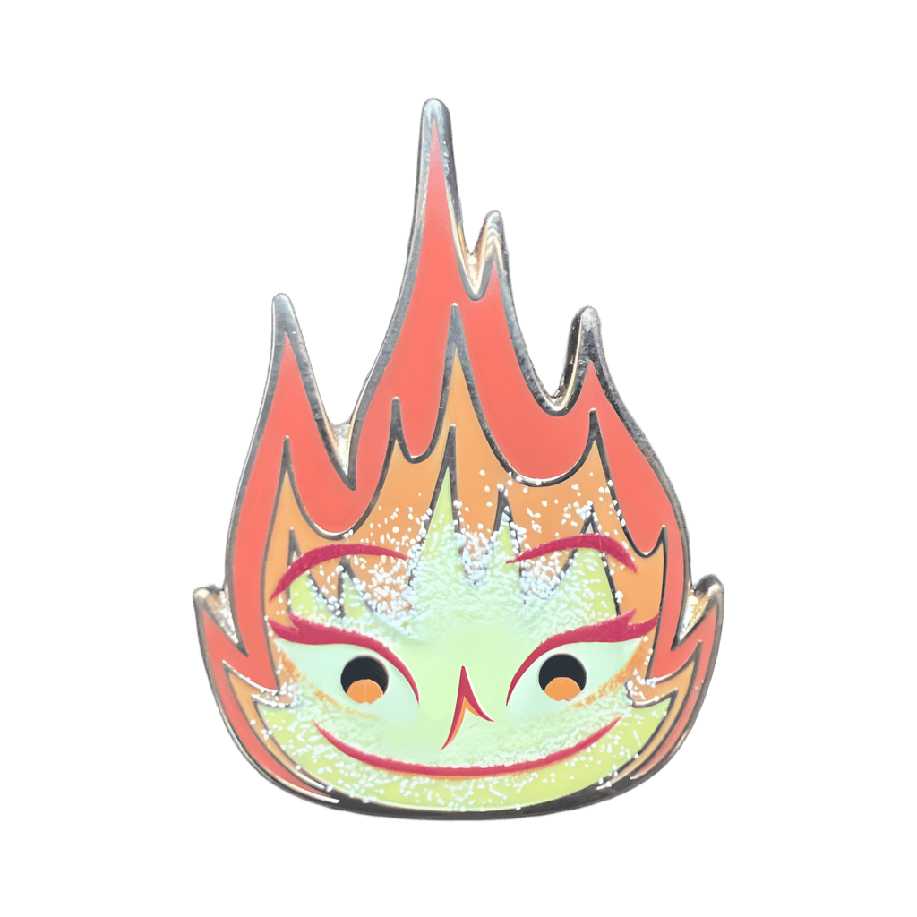 Smiling Ember Disney pin