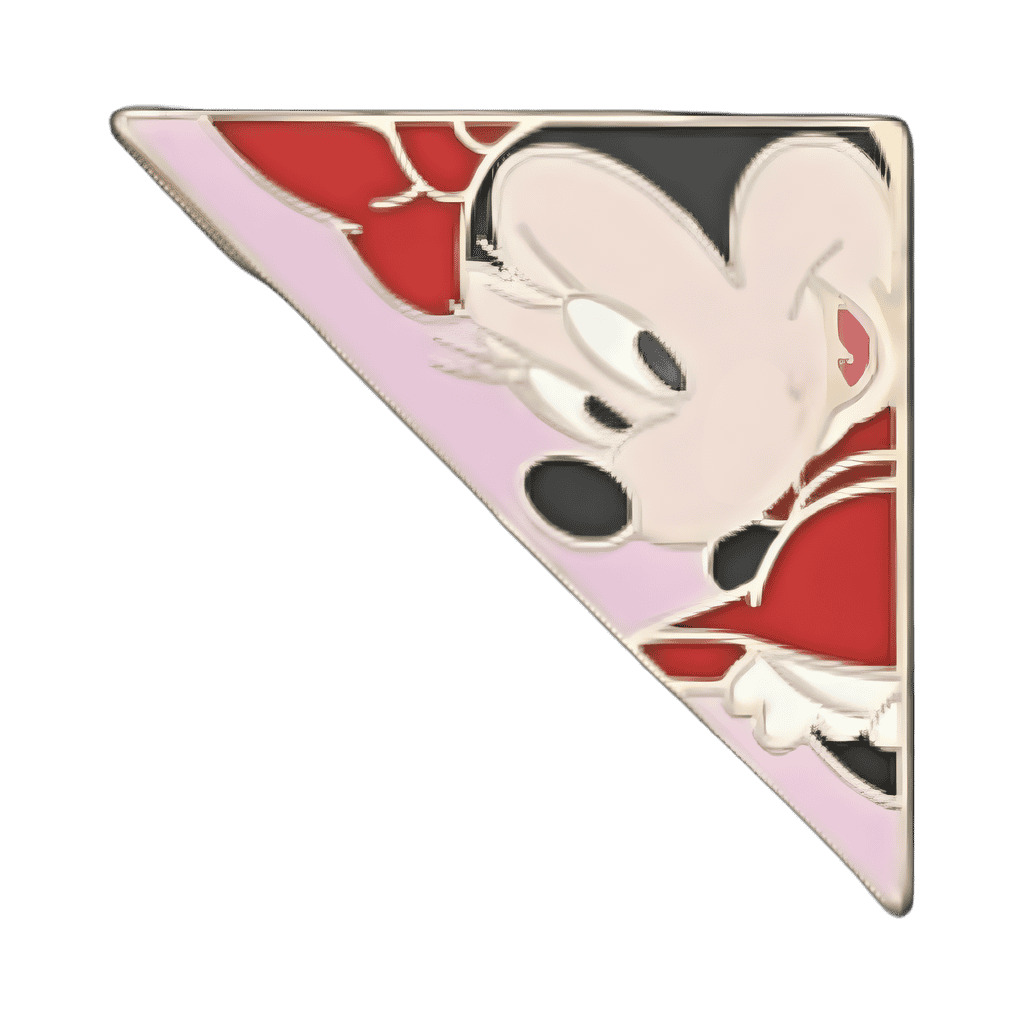 Tangram Pin Set - Mickey Mouse and Friends - Minnie Mouse (Pink Triangle) Disney pin