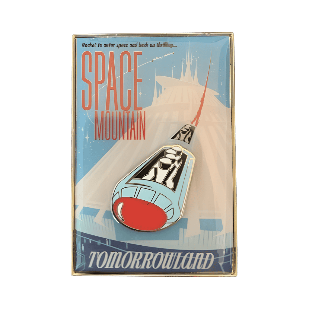 Space Mountain Disney pin