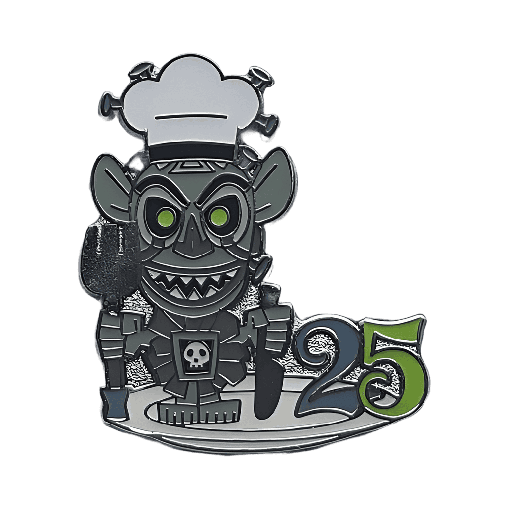 25th Anniversary - Disney a la Carte - Shiriki Utundu Chef Hat Disney pin