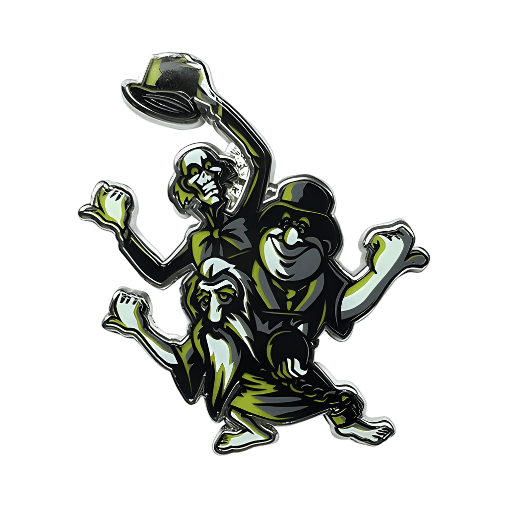 Leaning Hitchhiking Ghosts Disney pin